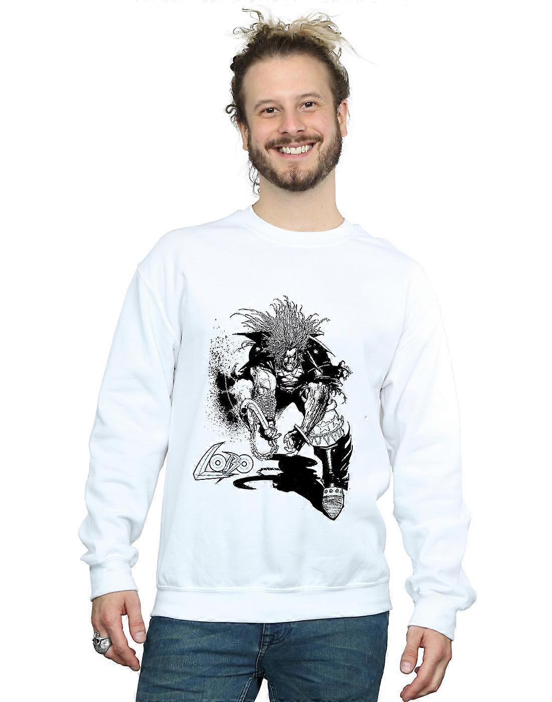 DC Comics mannen Lobo schets Sweatshirt