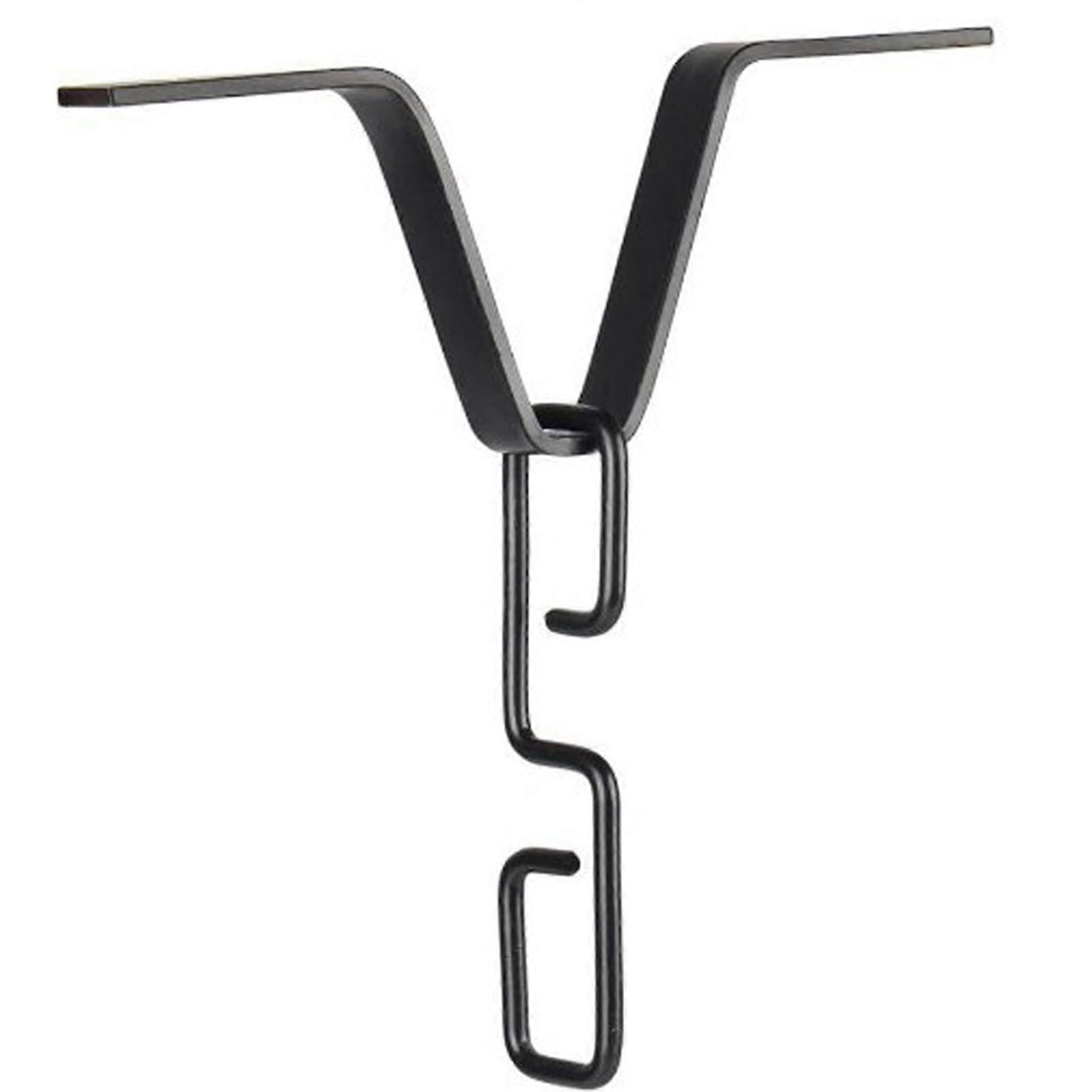 Rain Chain Gutter Adapter with Rust Resistant V Shape Connector and Hanging Hook for Outdoor Downspout