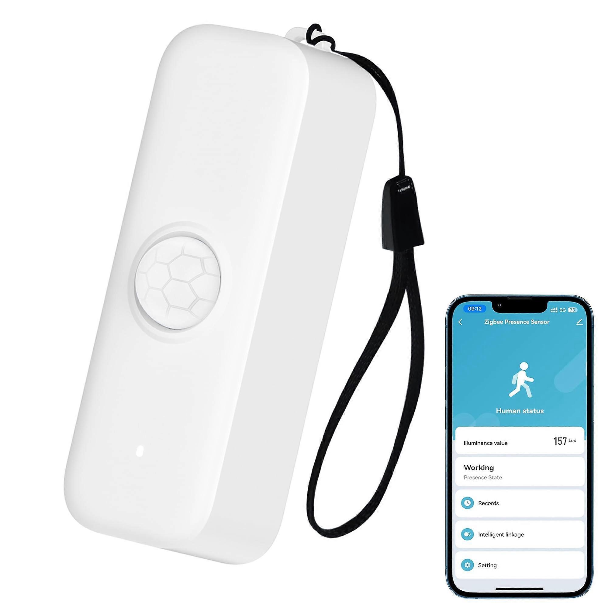 Smart Motion Sensor WiFi PIR Detector for Home Security with Instant Alerts and App Control 1PC