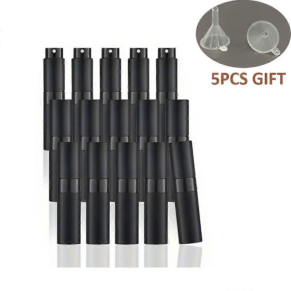 3/5/10/15Pcs 8ML Atomizer Perfume Spray Bottle Refillable Portable Empty Containers Mini Travel