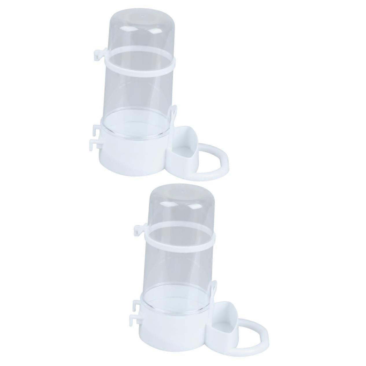 Automatic Rabbit Feeder and Pet Water Bottle Set, Large Capacity, Easy Install for Small Animals