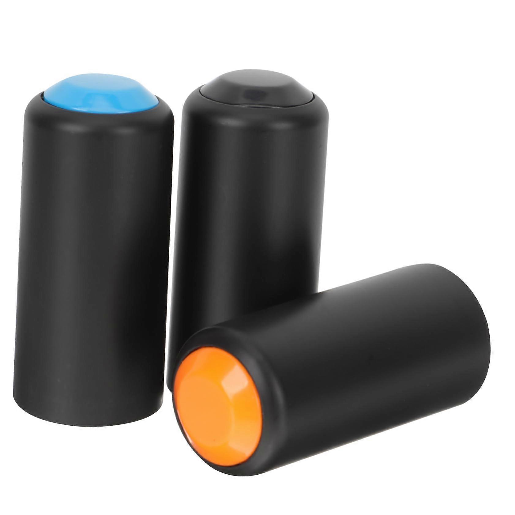 3pcs Secure Battery Protection Screw Caps Durable Lightweight Dust Guard for Microphones