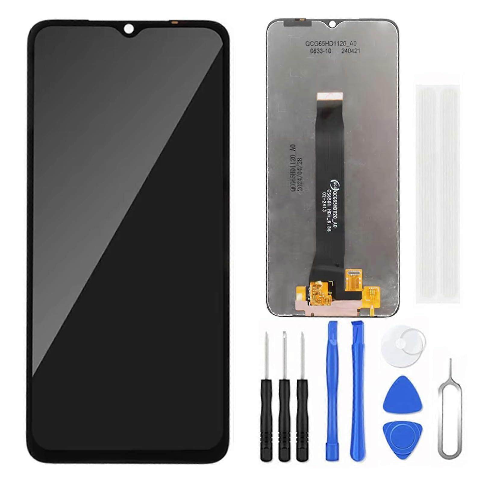 LCD and Touch Screen Replacement Kit Black Digitizer Assembly  Parts for DOOGEE N55 N55 Plus