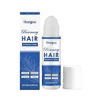 Hoegoa Rosemary Hair Care Roll-On Essence Is A Refreshing And Moisturizing Daily Convenient, Gentle And Smooth Hair Care Essence