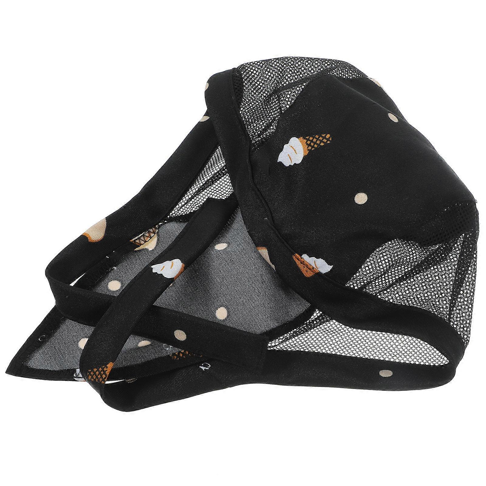 Kitchen Cap Chef Hat Working 1Pcs Adjustable Breathable Black Comfortable Cooking