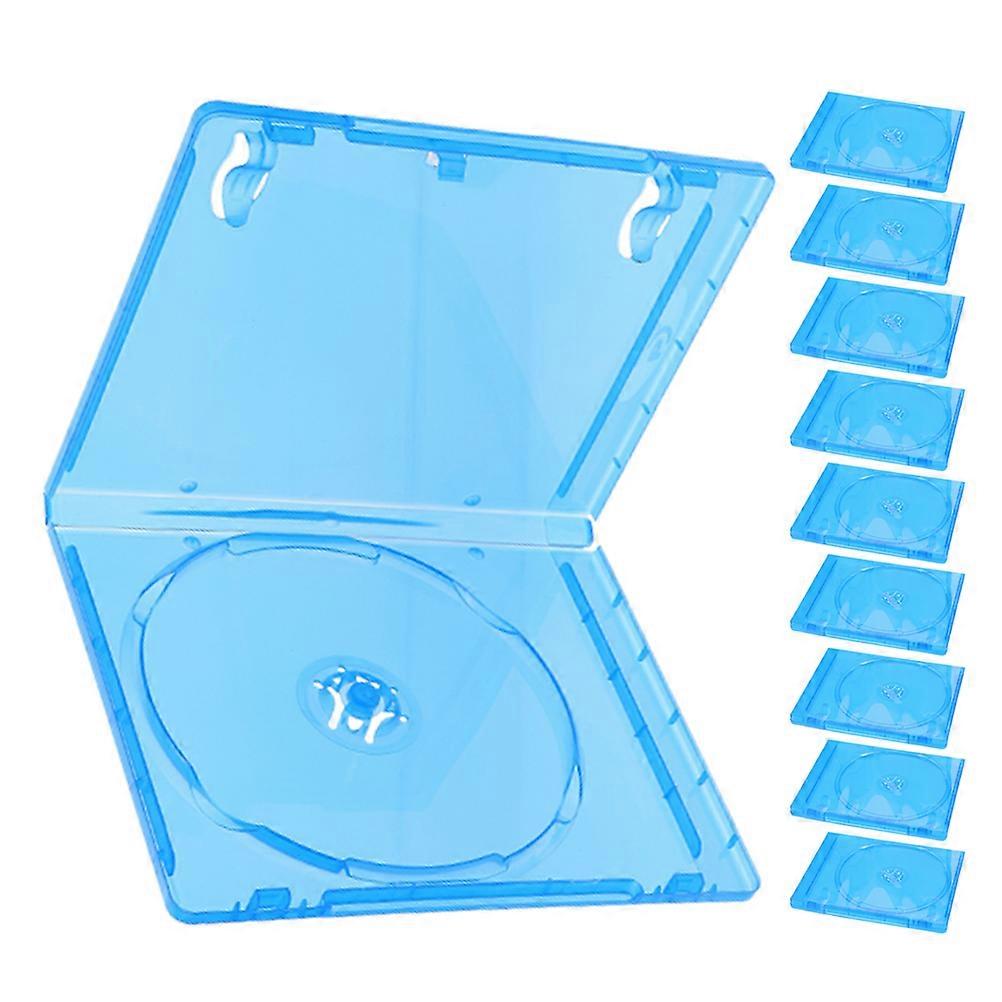 Sky-Blue Disc Wrapping Case for Storage 40Pcs Multi-Use Cd Dvd Cases