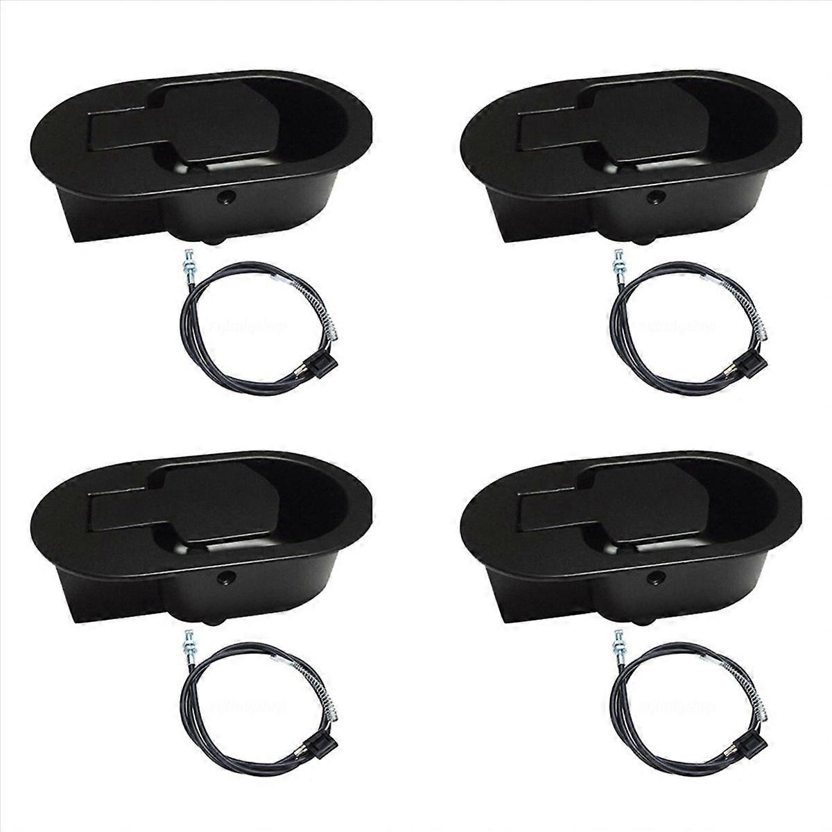 4X Recliner Release Pull Handle with Cable Universal Couch Release Lever Replacement Parts Sofa Pull