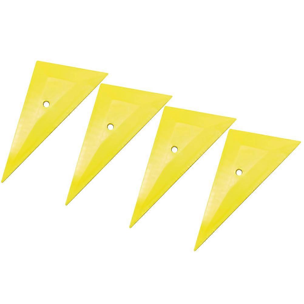 Auto Film Tool Car Accessories Rectangular for Sticker Removal 4Pcs