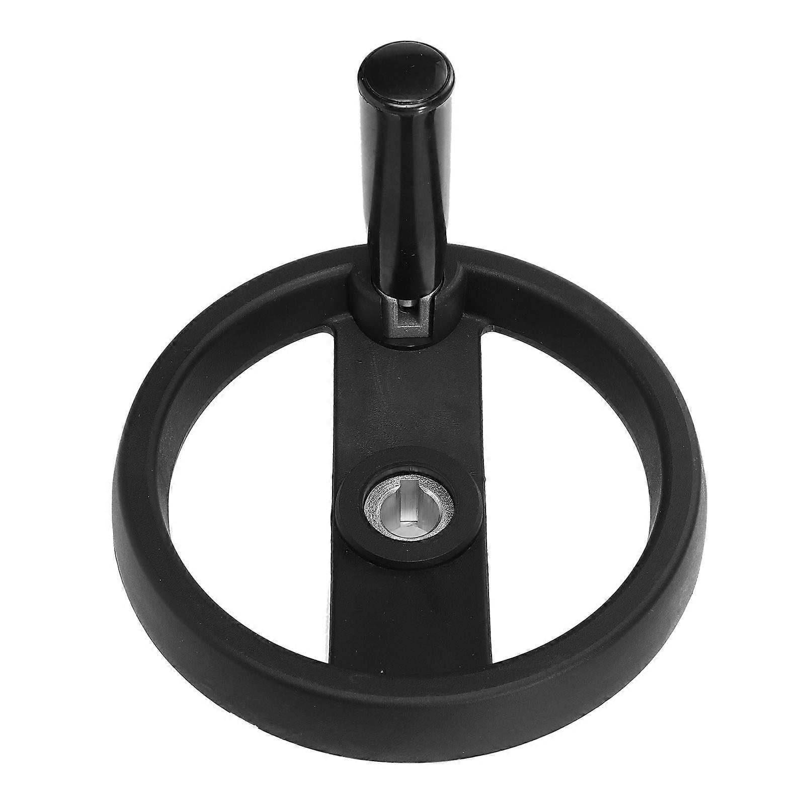 Machine Mechanical Hand Wheel Nylon Round 2 Spoke for Manual Use