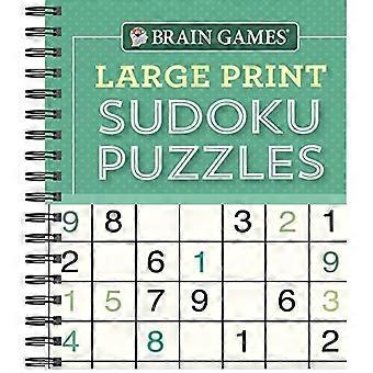 Gehirn Spiele große Druck Sudoku