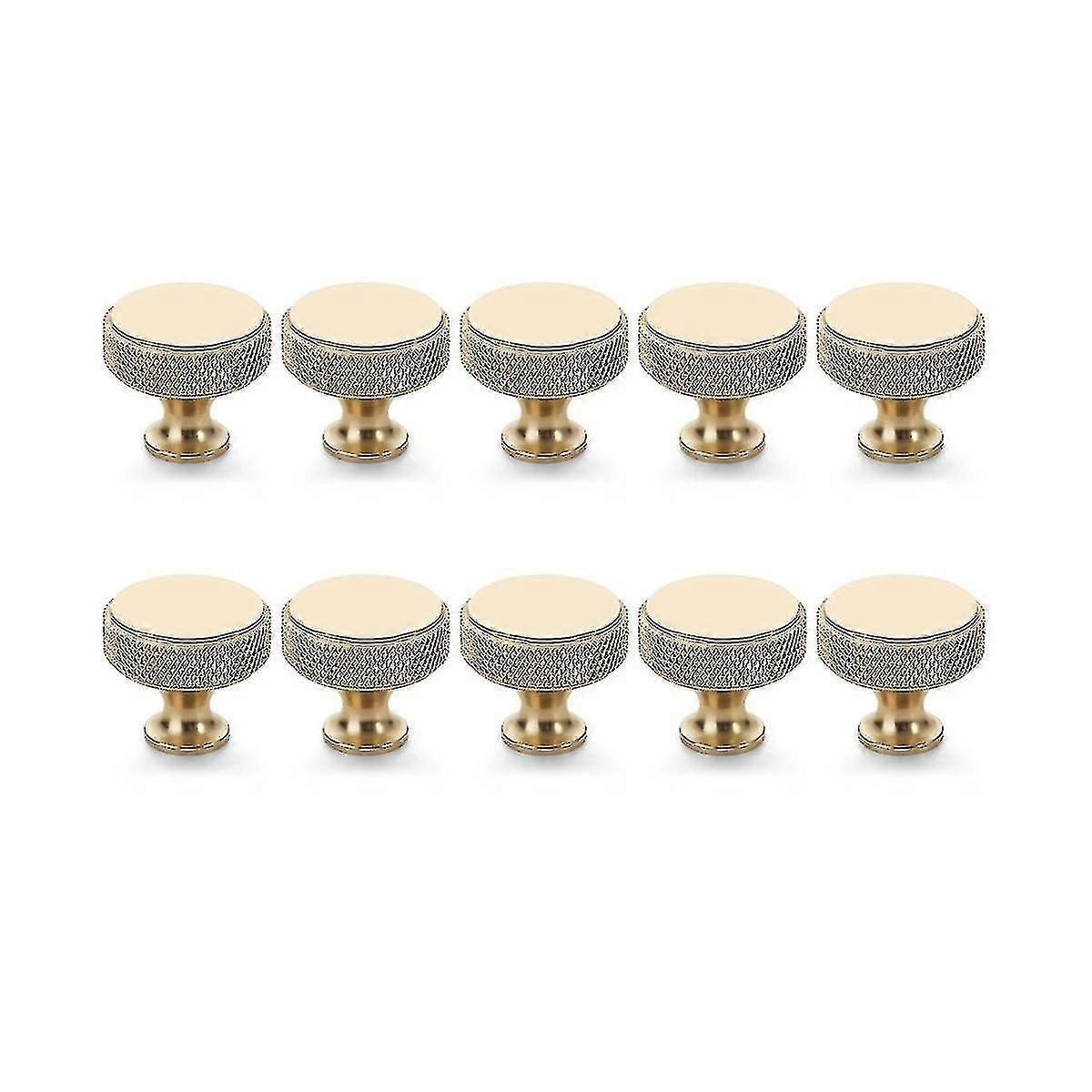 10 Pack Champagne Bronze Cabinet Knobs