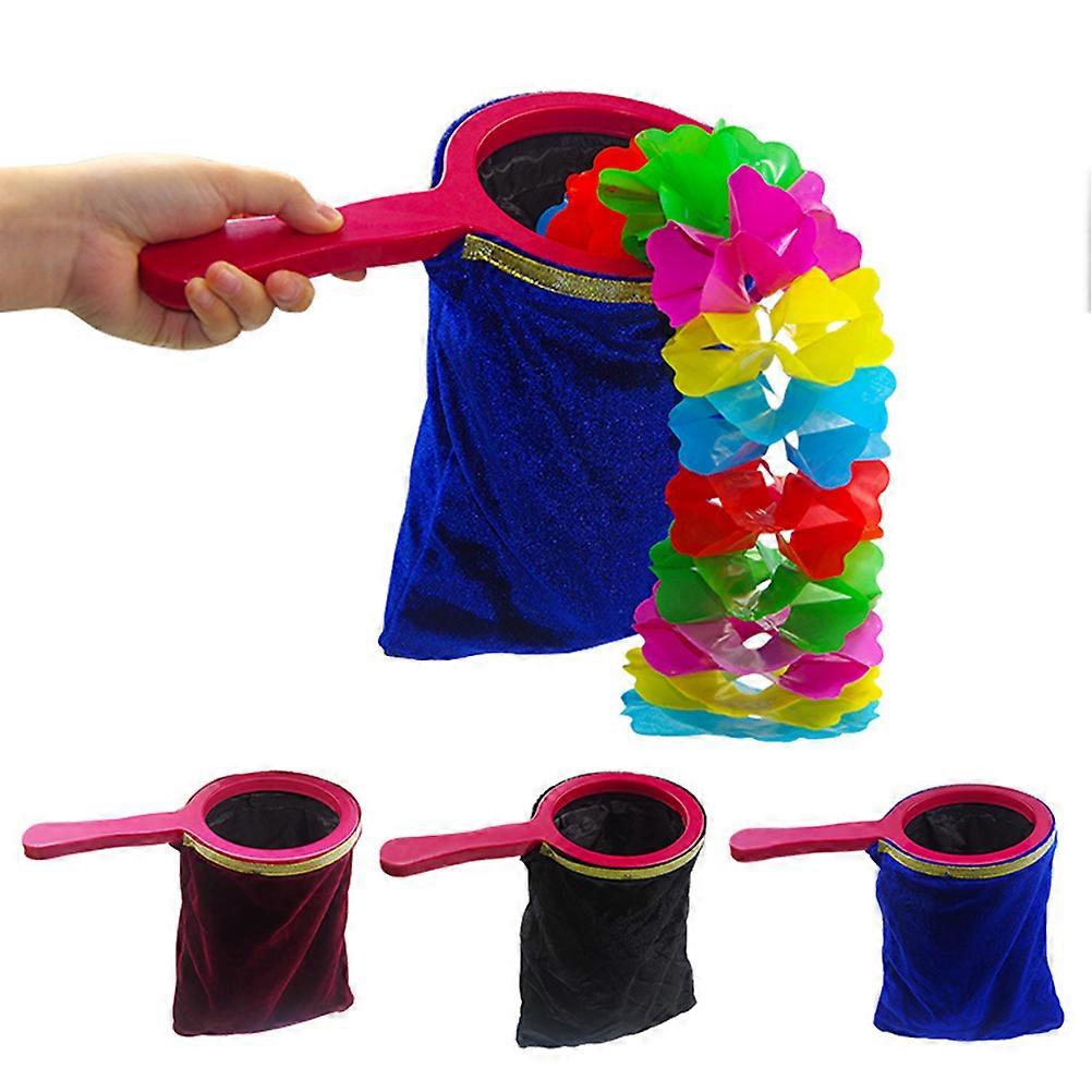 Bag Trick Props for Stage Performance 1Pcs Red