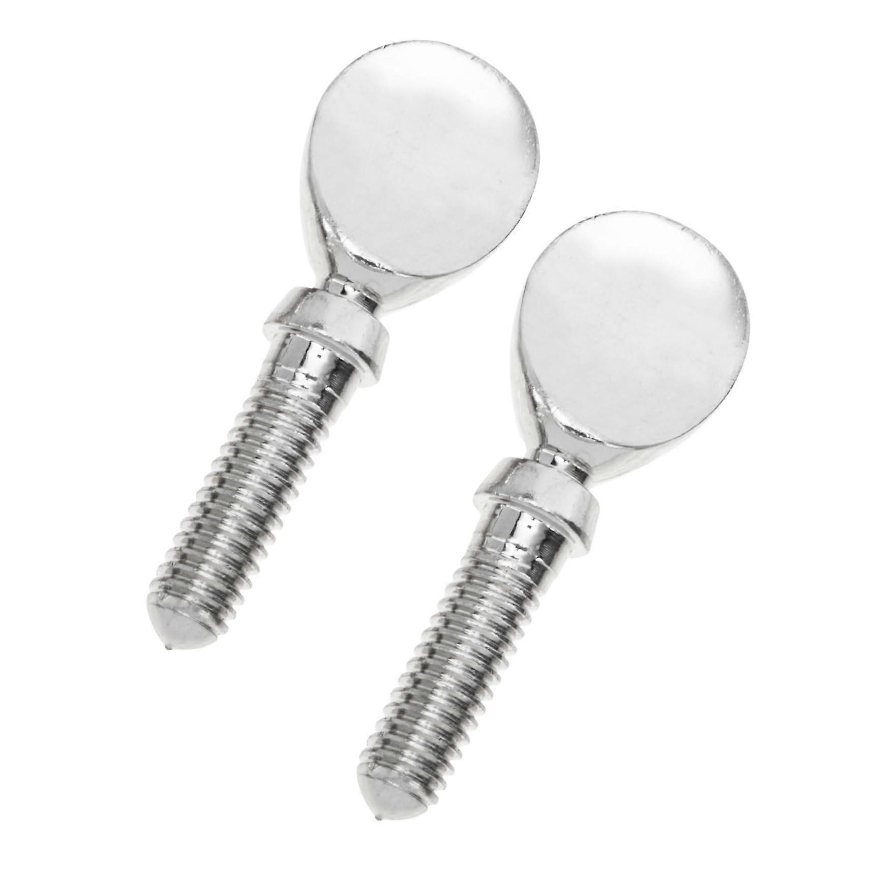 2pcs Copper Flute  Screws for Secure Instrument Assembly and Quick Replacement