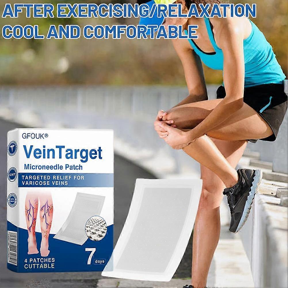 4pcs Leg Care Patch Breathable Skin Comfort Moisturizing Daily Body Treatment