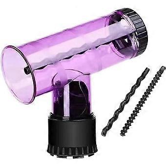 Lockenstab-Diffusor, drehbarer Lockenstab-Haartrockneraufsatz, einfach anzuwenden für voluminöse und langanhaltende Locken
