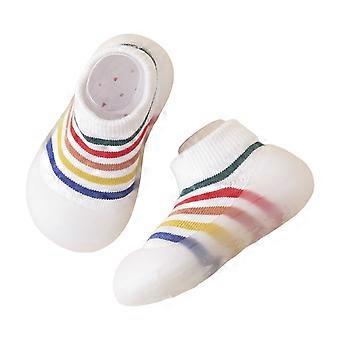 Laufschuhe und Socken mit weicher Sohle für Kleinkinder – rutschfeste Gummisohlen, geeignet für Babyfüße, für Jungen und Mädchen