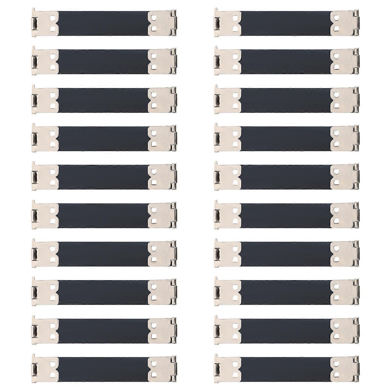 Internal Flex Frame Handbag Hinges Spring Clip Metal Craft 20Pcs
