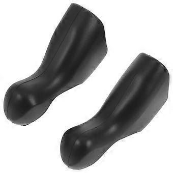 Silicone Mountain Bike Handlebar Covers for Brake Grip 2Pairs Black