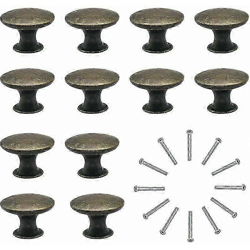 Vintage Brass Furniture Cabinet Knobs