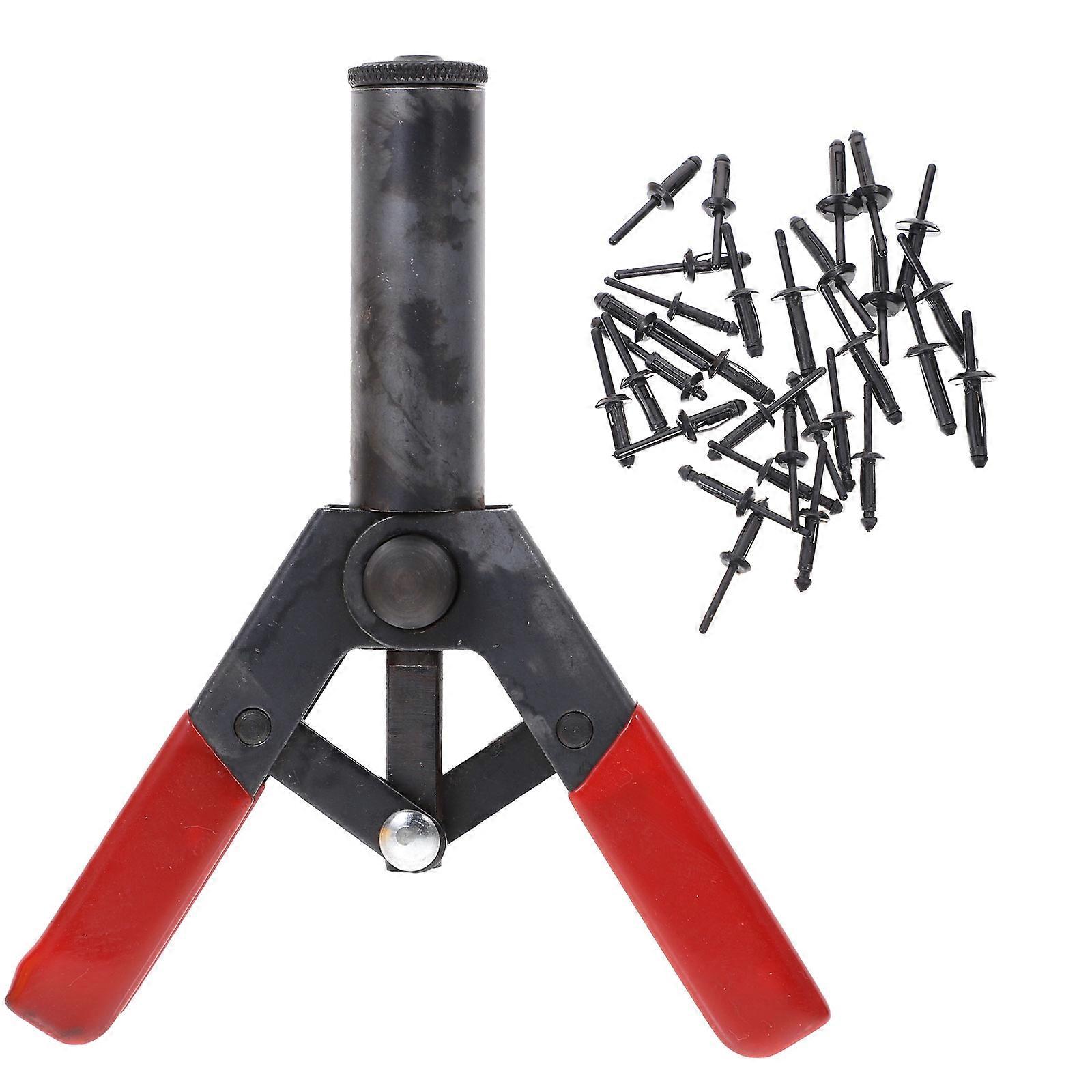 Riveter Machine 1Set Ergonomic Design Poly Rivet for Riveting Tasks