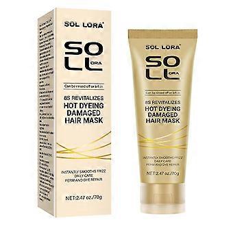 Creme de alisamento de cabelo com queratina Tratamentos danificados Cuidados com os cabelos mais rápidos
