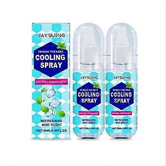 1-5X Jaysuing spray refrescante portátil para o verão, spray corporal refrescante e calmante, não pegajoso_DUIBW