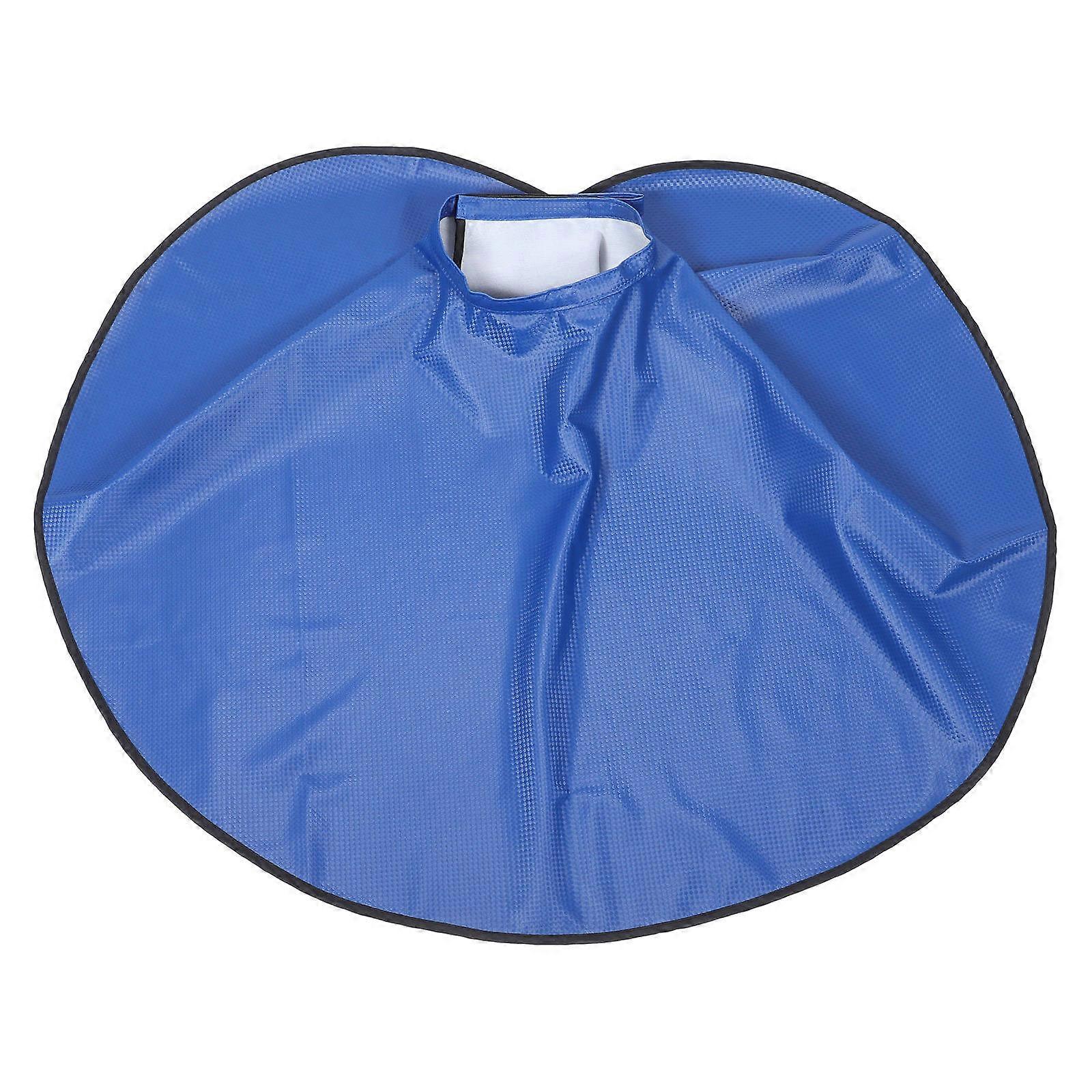 Cape de coiffeur imperméable bleue (1 pièce)
