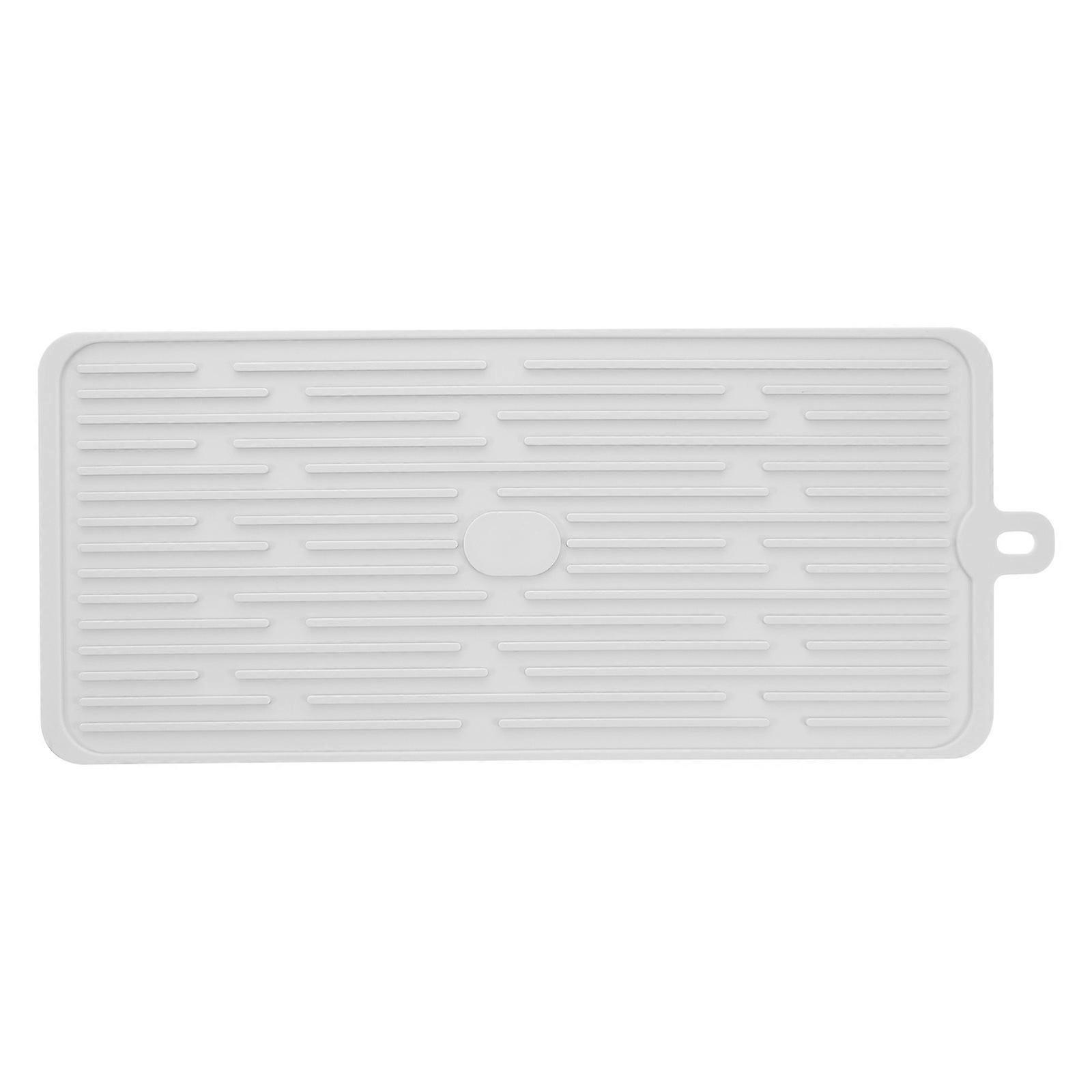 Drying Mat Silicone Kitchen Drying Mat for Dish Rack Use