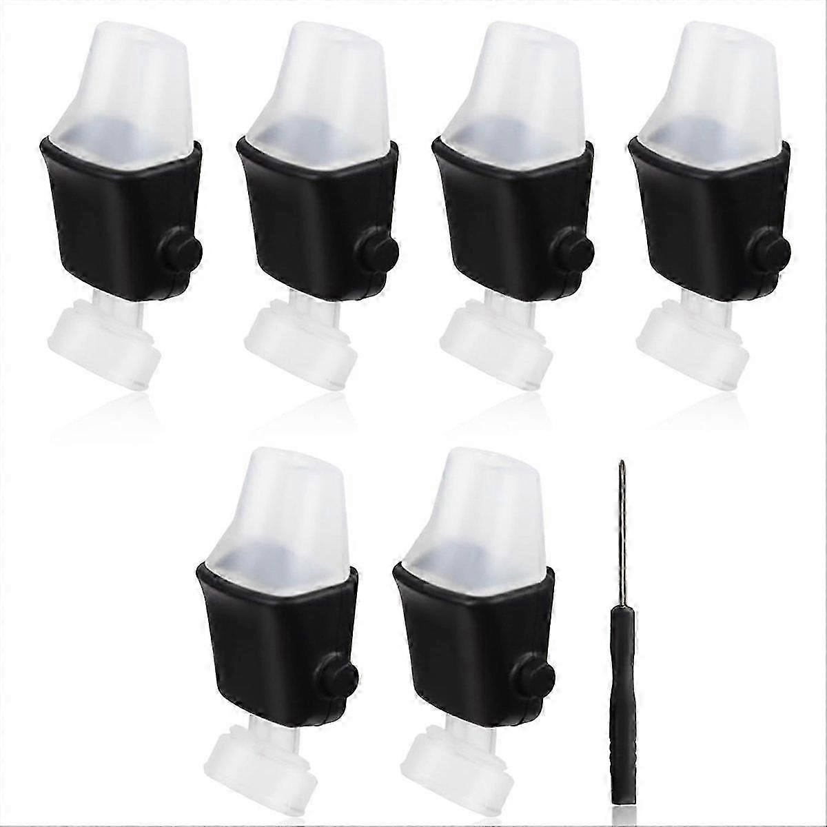 6pcs Replacement Spout for ,Soft Lids Replacement Silicone