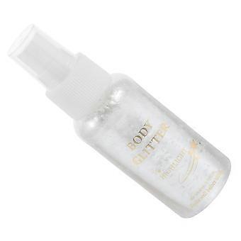 Body Glitter Silver Glitter Hairspray Sparkling Body Glitter Spray For Face Hair And Clothing Party Festival Rave Makeup Prom Use