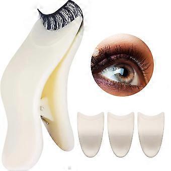False Eyelash Auxiliary Beauty Tool False Eyelash Applicator Tool Safety White Makeup Novice Tool