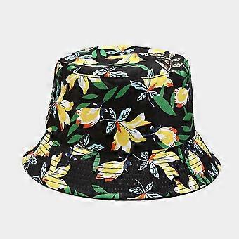 AVEKI Cute Bucket Hat Beach Fisherman Hats for Women, Reversible Double-Side-Wear