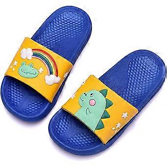 Boys & Girls sandals slippers dinosaur summer non-slip soft swimming pool outdoor beach indoor bathroom bathing shower kids water shoesactual shoe len