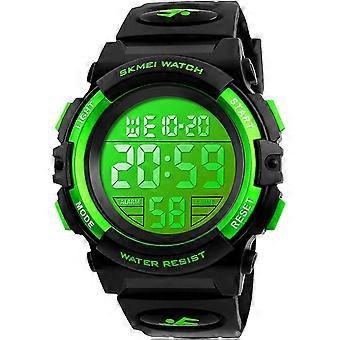 Kids Digital Sports Watch For Boys Girls, Boy Waterproof Casual Electronic Analog Quartz 7 Colorful Led Watche