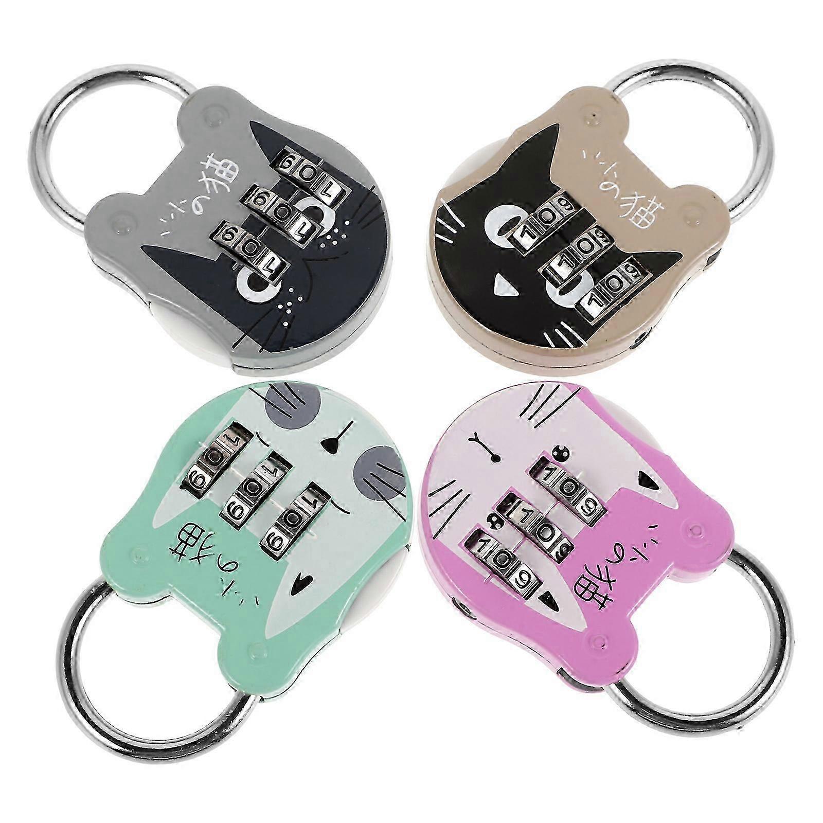 Convenient Padlock Multi-Function Locker Locks Household 16Pcs