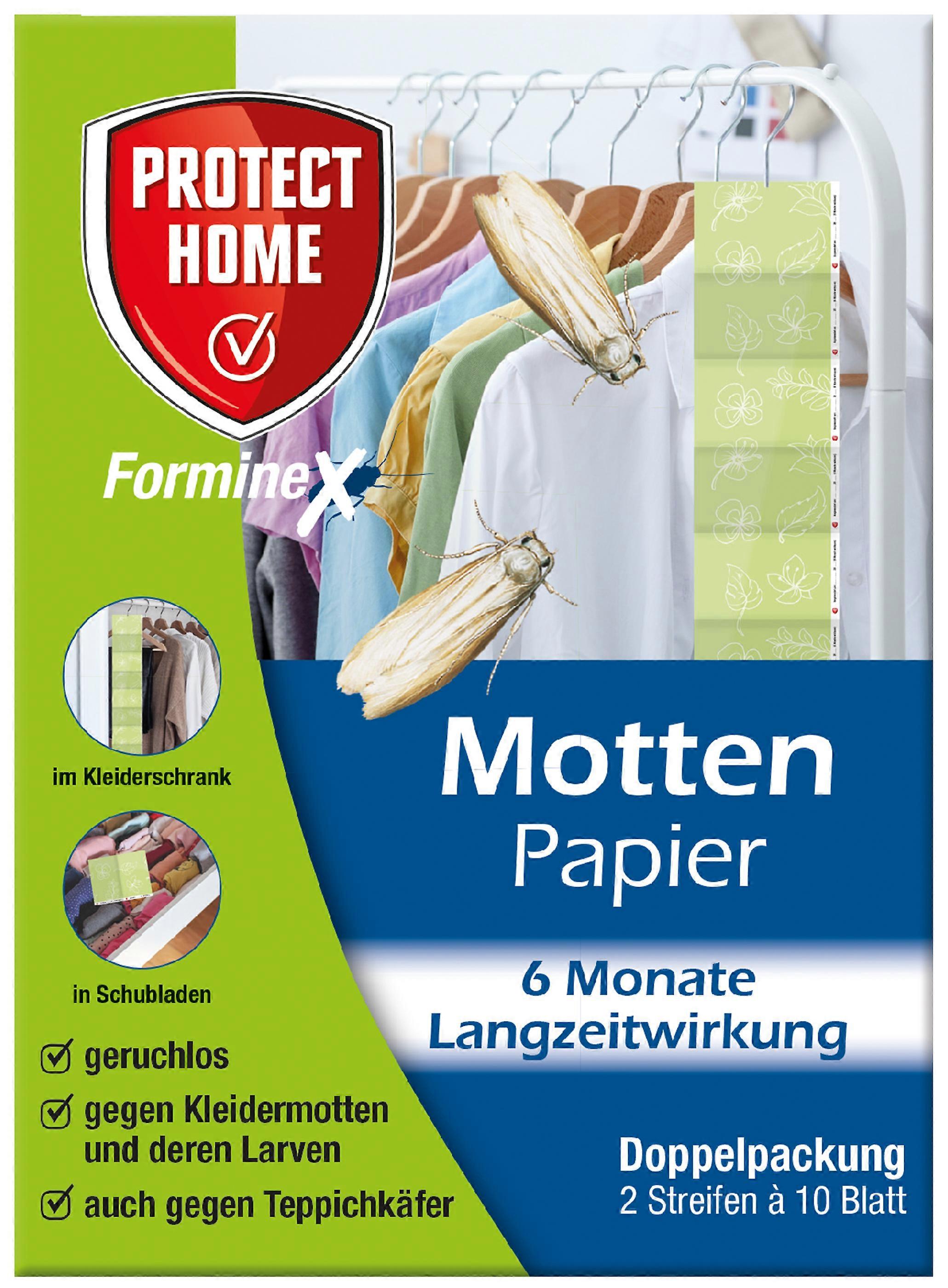 PROTECT HOME® Forminex Moth Paper, 2 Strips