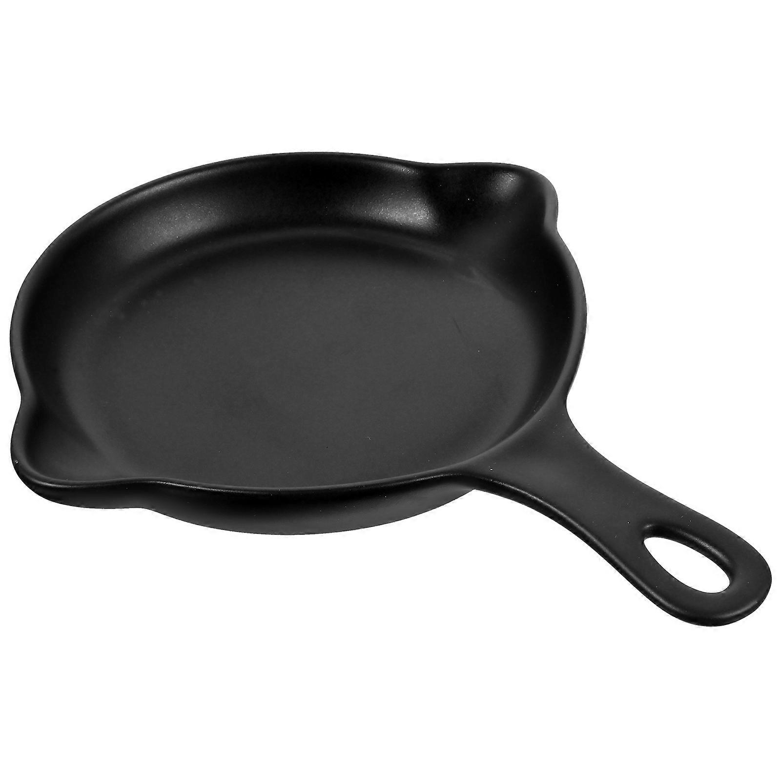 Ceramic Bakeware Pan for Baking Round Breakfast Use