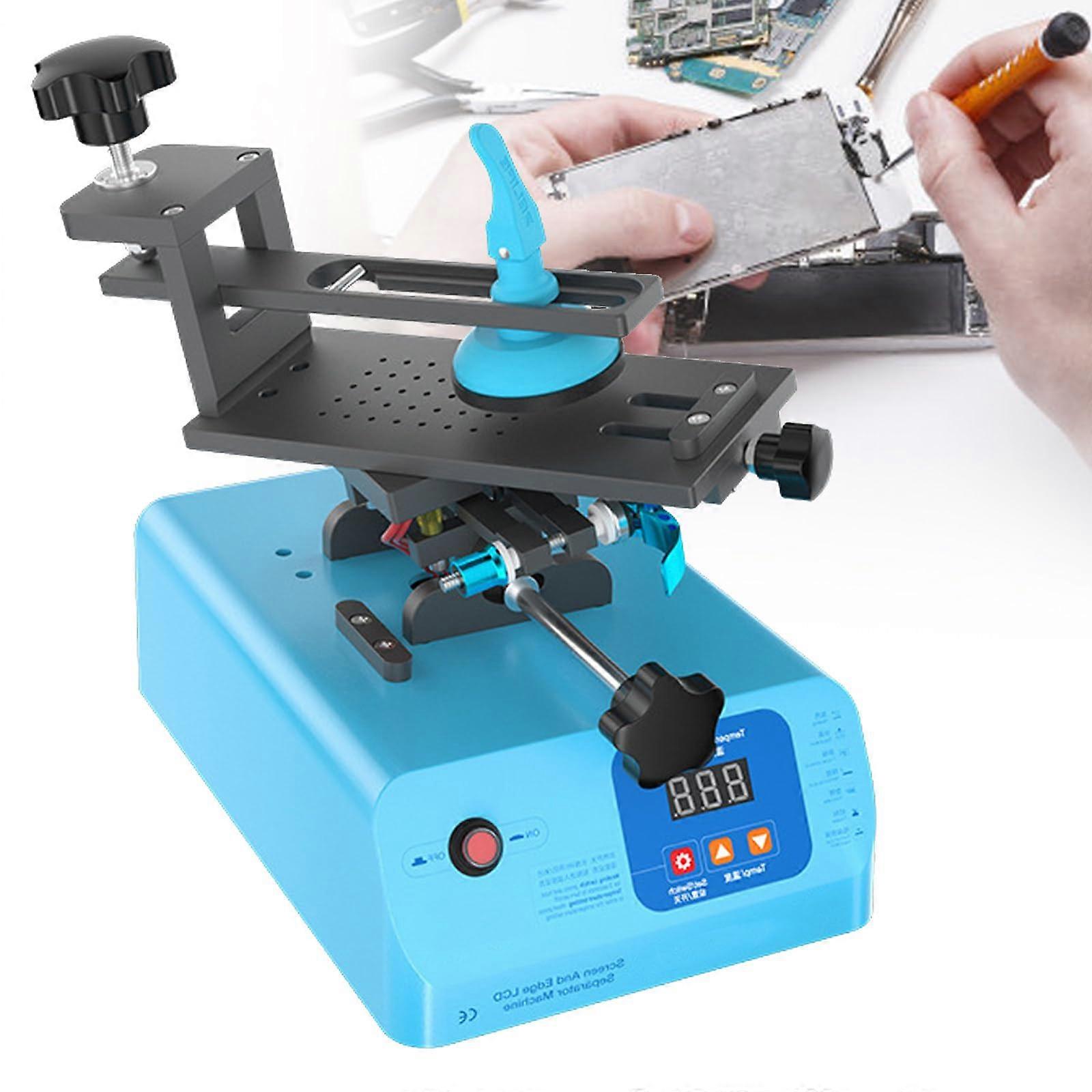 Phone Screen Separator with Adjustable Bracket, Precise Temperature Control LCD Heating Tool 110V