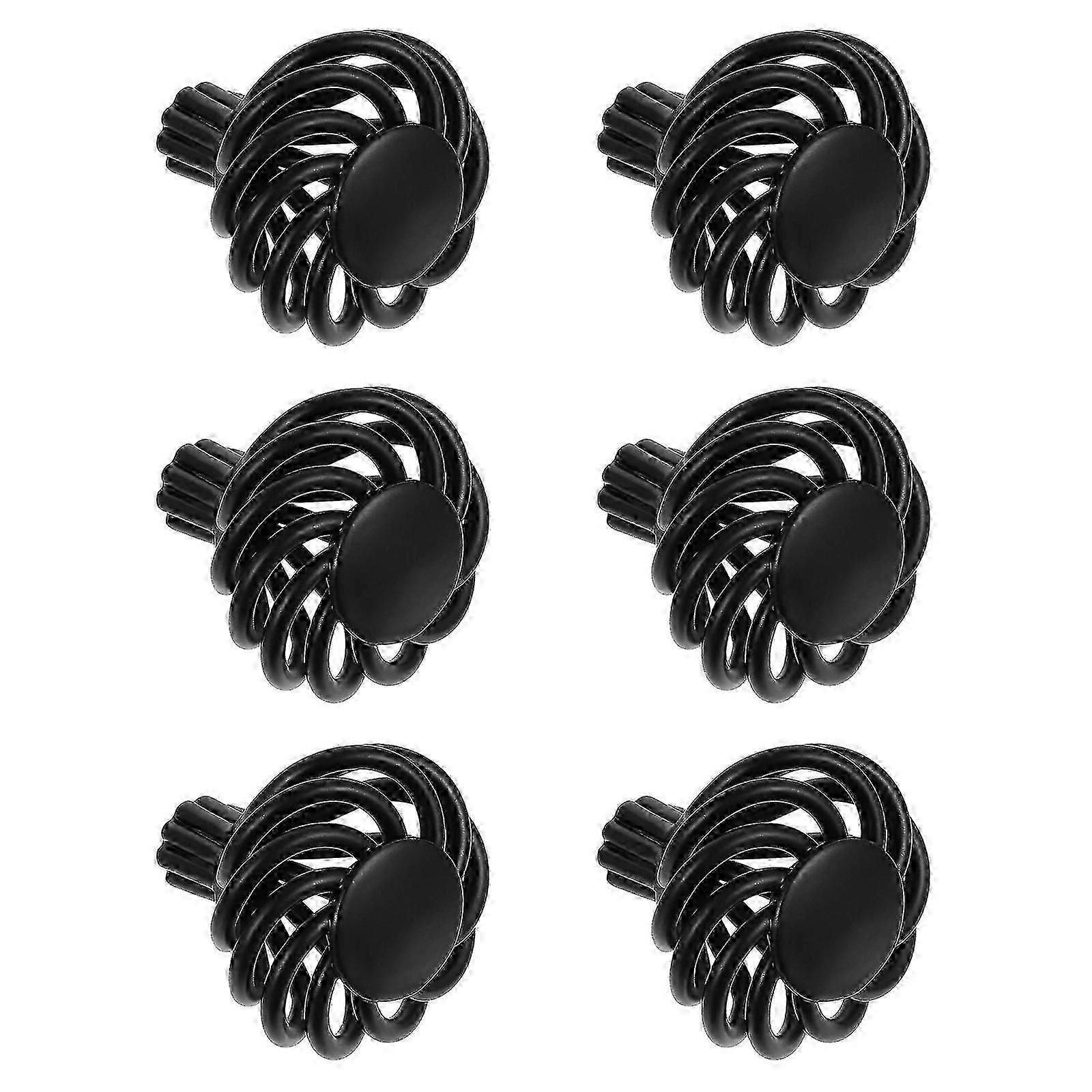 Birdcage-Style Round Cabinet Knobs and Wardrobe Handles Set with Accessory Handles