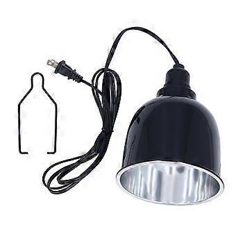 Lampada di calore per rettili Deep Dome in alluminio 250W E27 Lampada per rettili per tartarughe lucertola terrario