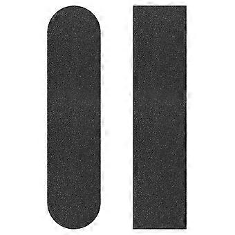 LIOOBO Skateboard Grip Tape Sheet Sandpapir for rullebretttrapper Pedal rullestolstørrelse 80x20cm (svart, tilfeldig beskyttelsesfilm)