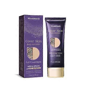 Body Concealer Waterproof Cover Tattoo Invisible Body Concealer 74ml