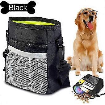 Dog Treat Bag, Dog Training Bag, Portable Adjustable Waist Bag Shoulder Strap, With Poop Bag Dispenser, For Carrying Toys And Treats
