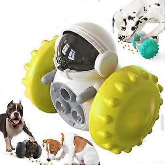 Juguete rompecabezas multifuncional autoequilibrado para mascotas, ideal para jugar en interiores y exteriores.