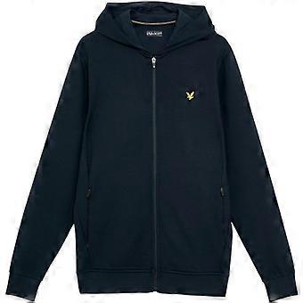 Lyle & Scott miesten Fly Fleece -vetoketjullinen huppari