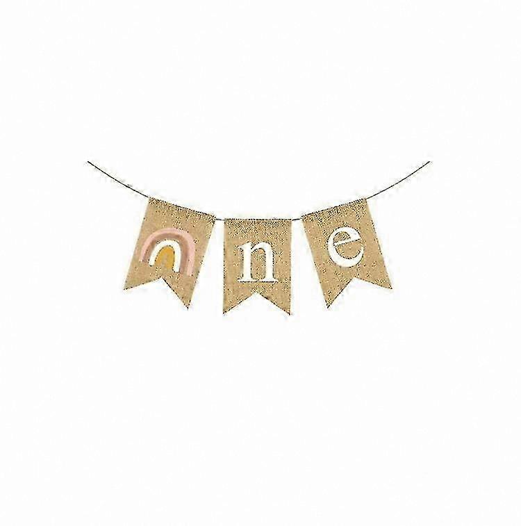 One Year Old Plastic Party Banner