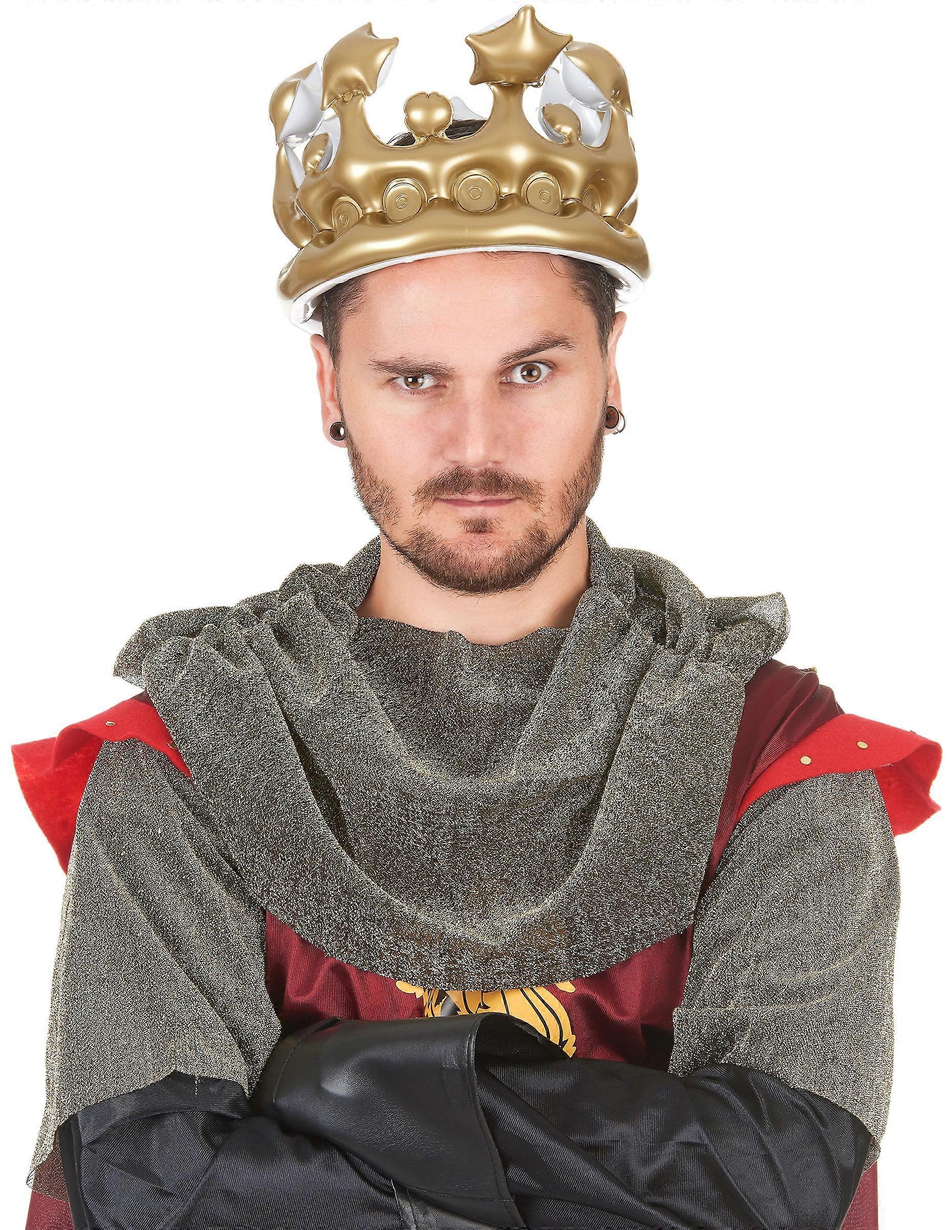 Inflatable Gold King Crown