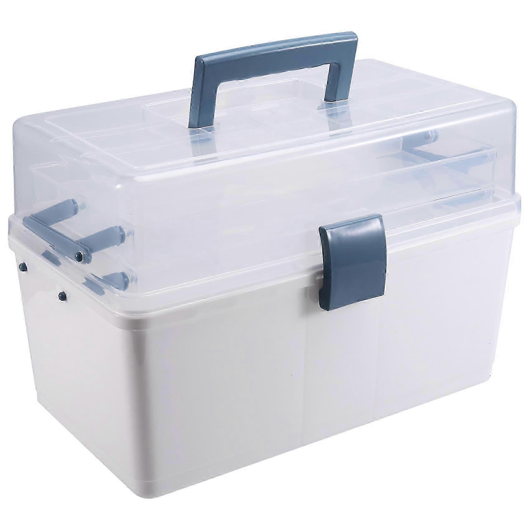 Portable Multifunctional Tool Box Hardware Storage Large Capacity Electrician Maintenance Toolbox Hardware Sorting Box