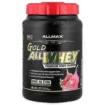 ALLMAX, Gold AllWhey®, Premium Whey Protein, Strawberry, 2 lbs (907 g)