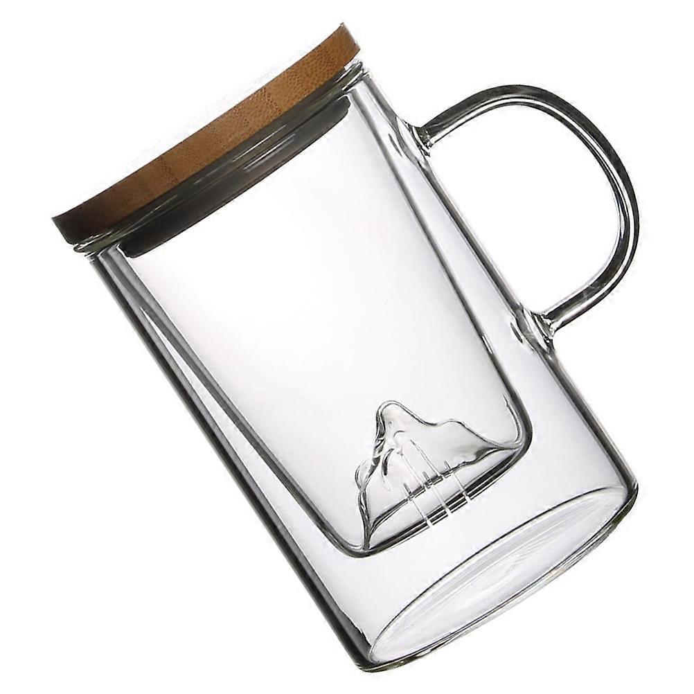Practical Tea Cup for Storage 3Pcs Shape with Handle